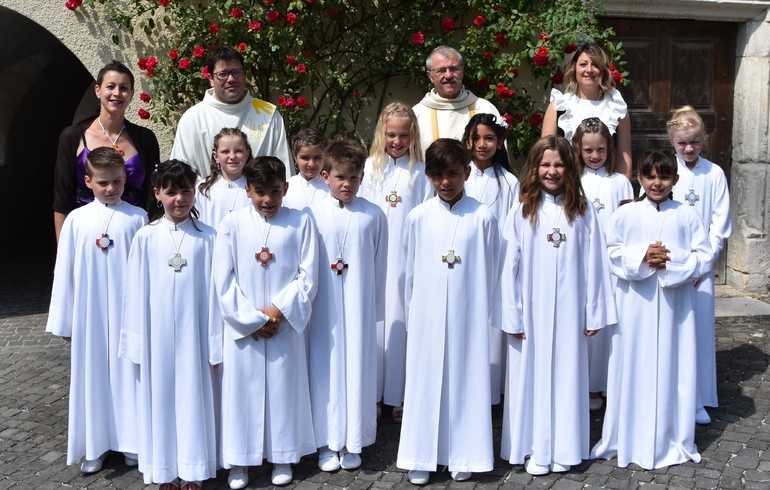 Première communion St-Ursanne, 4 juin 2023