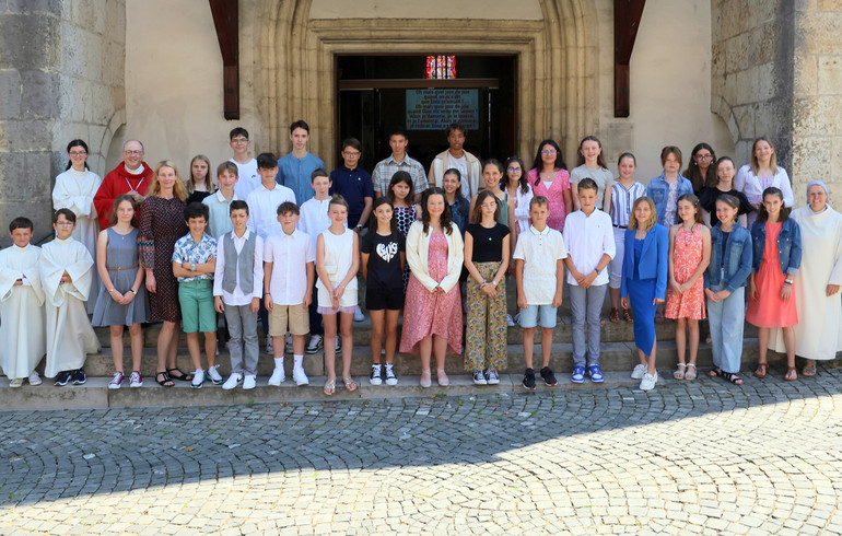 Confirmation à Porrentruy, dimanche 11 juin