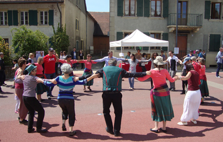 Danse traditionnelle d'Israël