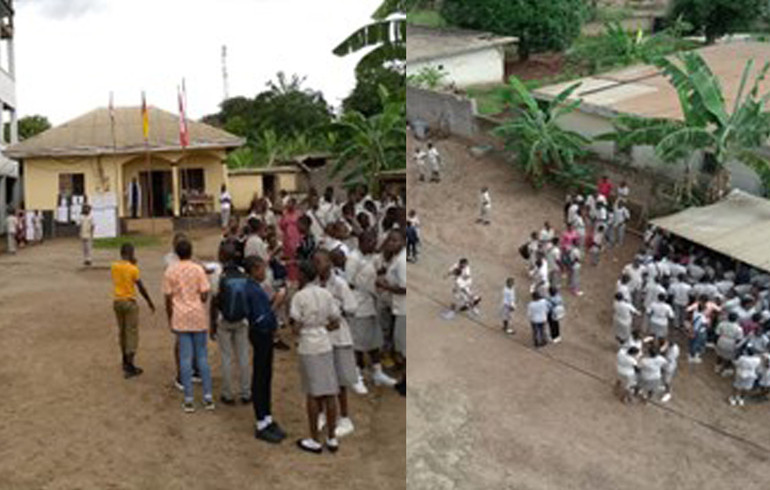 Collège bilingue la Charité d'Obala, région du Centre Cameroun